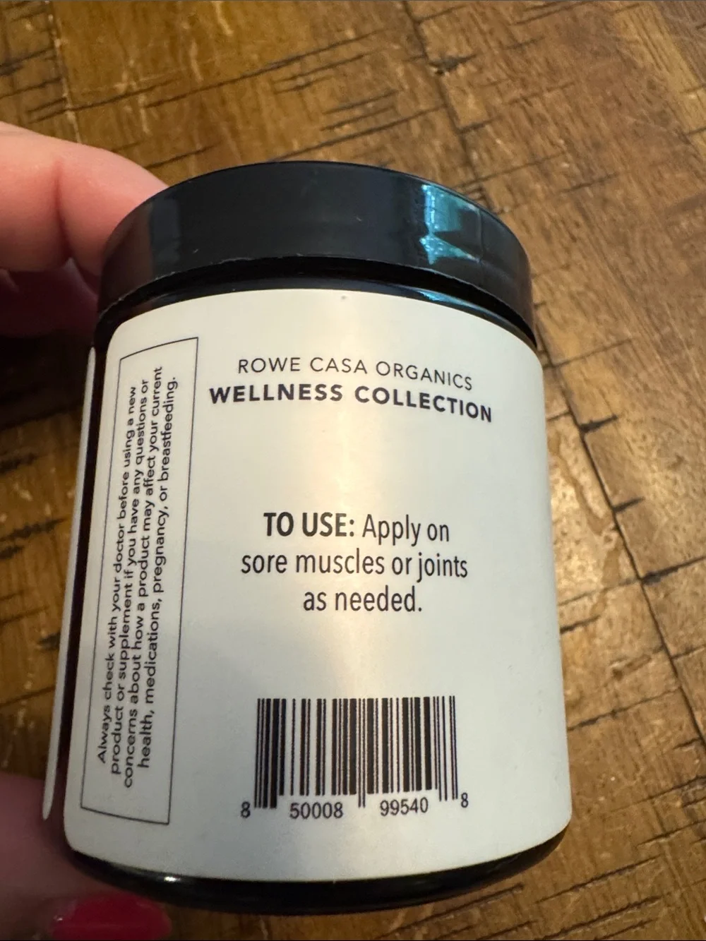 Rowe Casa Organics All-Natural Muscle & Joint Pain Cream